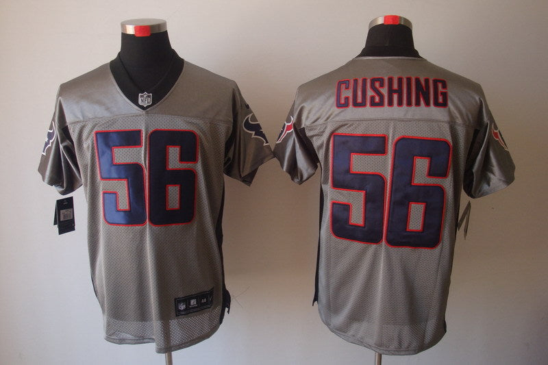 Men’s Houston Texans Brian Cushing #56 Gray Jersey