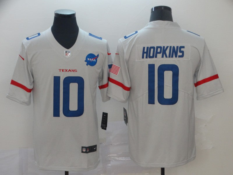 Men’s Houston Texans DeAndre Hopkins #10 White City Edition Jersey