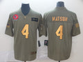 Men’s Houston Texans Deshaun Watson #4 Brown Jersey