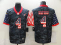 Men’s Houston Texans Deshaun Watson #4 Gray Camouflage Jersey