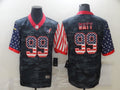 Men’s Houston Texans J.J. Watt #99 Gray Camouflage Jersey