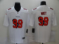 Men’s Houston Texans J.J. Watt #99 White Jersey