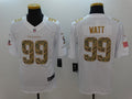 Men’s Houston Texans J.J. Watt #99 White Jersey