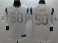 Men’s Houston Texans Jadeveon Clowney #90 White Jersey