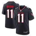 Men’s Houston Texans Jeff Okudah #11 Navy Team Jersey