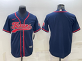 Men’s Houston Texans Navy Blank Jersey