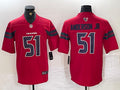 Men’s Houston Texans Will Anderson Jr. #51 Red Alternate Jersey