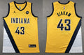 Mens Indiana Pacers #43 Pascal Siakam Yellow Statement Edition Swingman Jersey