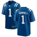 Men’s Indianapolis Colts #1 Parris Campbell Nike Royal Vapor Untouchable Jersey