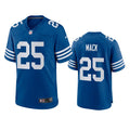 Mens Indianapolis Colts #25  Marlon Mack Nike Royal Vapor Limited Jersey