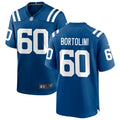 Mens Indianapolis Colts #60 Tanor Bortolini  Nike Royal F.U.S.E.Vapor Limited Player Jersey