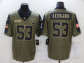 Men’s Indianapolis Colts Darius Leonard #53 Brown Jersey