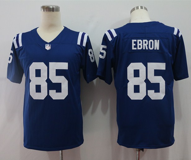 Men’s Indianapolis Colts Eric Ebron #85 Blue Jersey