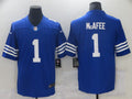 Men’s Indianapolis Colts Pat McAfee #1 Blue Jersey