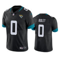 Mens Jacksonville Jaguars #0 Calvin Ridley Nike Black Vapor Untouchable Limited Jersey