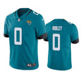 Mens Jacksonville Jaguars #0 Calvin Ridley Nike Teal Alternate Vapor Untouchable Limited Jersey