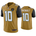 Mens Jacksonville Jaguars #10 Laviska Shenault Jr. Nike Bold Gold Color Rush Limited Jersey