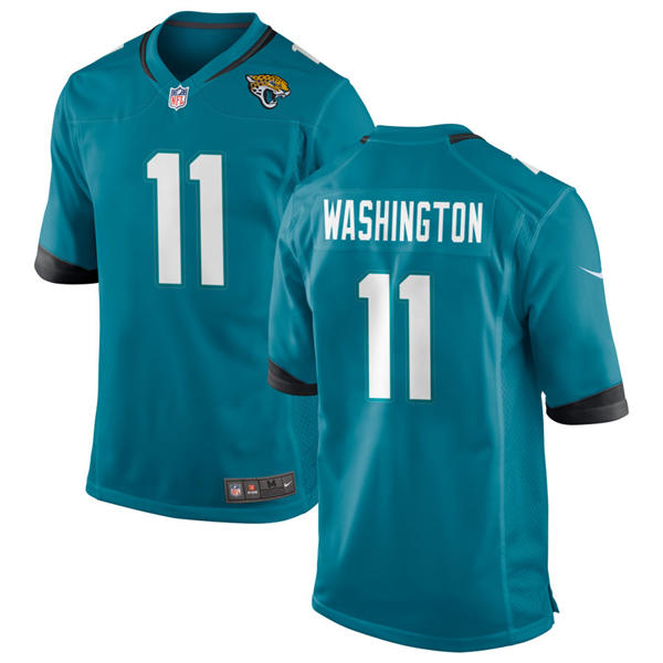 Mens Jacksonville Jaguars #11 Parker Washington Nike Teal Alternate F.U.S.E. Limited Jersey