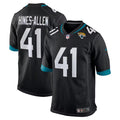 Mens Jacksonville Jaguars #41 Josh Hines-Allen Nike Black Vapor Untouchable Limited Jersey