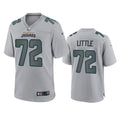 Mens Jacksonville Jaguars #72 Walker Little Gray Atmosphere Fashion Game Jersey