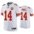 Men’s Kansas City Chiefs #14 Cornell Powell Nike White Vapor Untouchable Limited Jersey