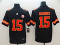 Men’s Kansas City Chiefs #15 Patrick Mahomes Nike Black Game Fashion Jersey