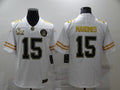 Men’s Kansas City Chiefs #15 Patrick Mahomes White Jersey