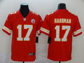 Men’s Kansas City Chiefs #17 Mecole Hardman Nike Red Game Player Football Jersey
