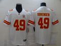 Men’s Kansas City Chiefs #49 Daniel Sorensen  Nike White Game Player Football Jersey