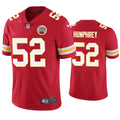Men’s Kansas City Chiefs #52 Creed Humphrey Nike Red Vapor Untouchable Limited Jersey