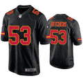 Men’s Kansas City Chiefs #53 Anthony Hitchens Nike Black Game Fashion Jersey