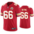 Men’s Kansas City Chiefs #66 Austin Blythe Nike Red Vapor Untouchable Limited Jersey