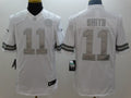 Men’s Kansas City Chiefs Alex Smith #11 White Jersey