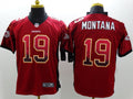 Men’s Kansas City Chiefs Joe Montana #19 Red Jersey