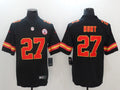 Men’s Kansas City Chiefs Karim Hunt #27 Black Jersey
