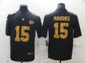 Men’s Kansas City Chiefs Patrick Mahomes #15 Black Jersey