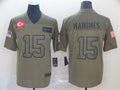 Men’s Kansas City Chiefs Patrick Mahomes Brown Jersey