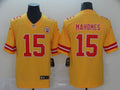 Men’s Kansas City Chiefs Patrick Mahomes Yellow Jersey
