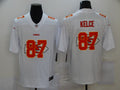 Men’s Kansas City Chiefs Travis Kelce #87 White Authentic Jersey