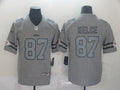Men’s Kansas City Chiefs Travis Kelce Jersey Gray