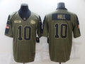 Men’s Kansas City Chiefs Tyreek Hill #10 Brown Jersey