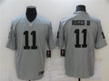 Men’s Las Vegas Raiders #11 Henry Ruggs II Nike Silver Inverted Legend Jersey