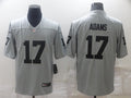 Men’s Las Vegas Raiders #17 Davante Adams Gray Jersey Stitched American Football Jerseys