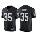 Men’s Las Vegas Raiders #35 Zamir White Nike Black Vapor Untouchable Limited Player Jersey