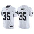 Men’s Las Vegas Raiders #35 Zamir White Nike White Vapor Untouchable Limited Player Jersey
