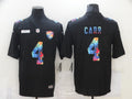 Men’s Las Vegas Raiders #4 Derek Carr Black Alternate Jersey