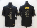 Men’s Las Vegas Raiders #4 Derek Carr Black Jersey
