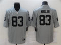 Men’s Las Vegas Raiders #83 Darren Waller Nike Silver Inverted Legend Jersey