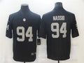 Men’s Las Vegas Raiders #94 Carl Nassib  Stitched NFL Nike Black Vapor Untouchable Limited Jersey