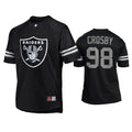 Men’s Las Vegas Raiders #98 Maxx Crosby Nike 2021 Black Team Logo Icon Jersey
